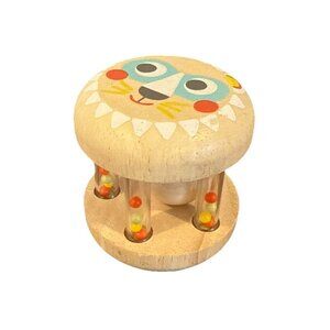 Djeco Baby Toys France Eco Wooden Rattle BabyShaki